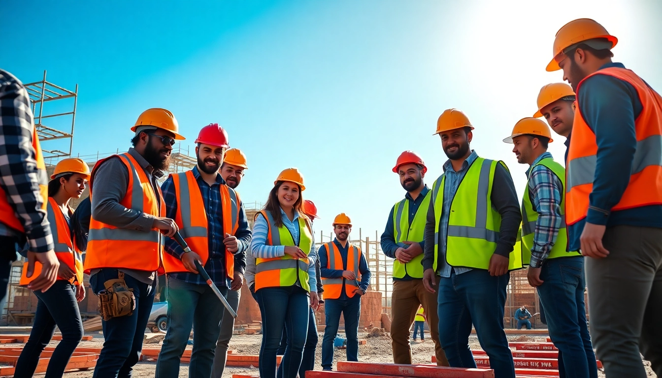 Construction apprenticeships in the Carolinas showcase skilled individuals collaborating on site.