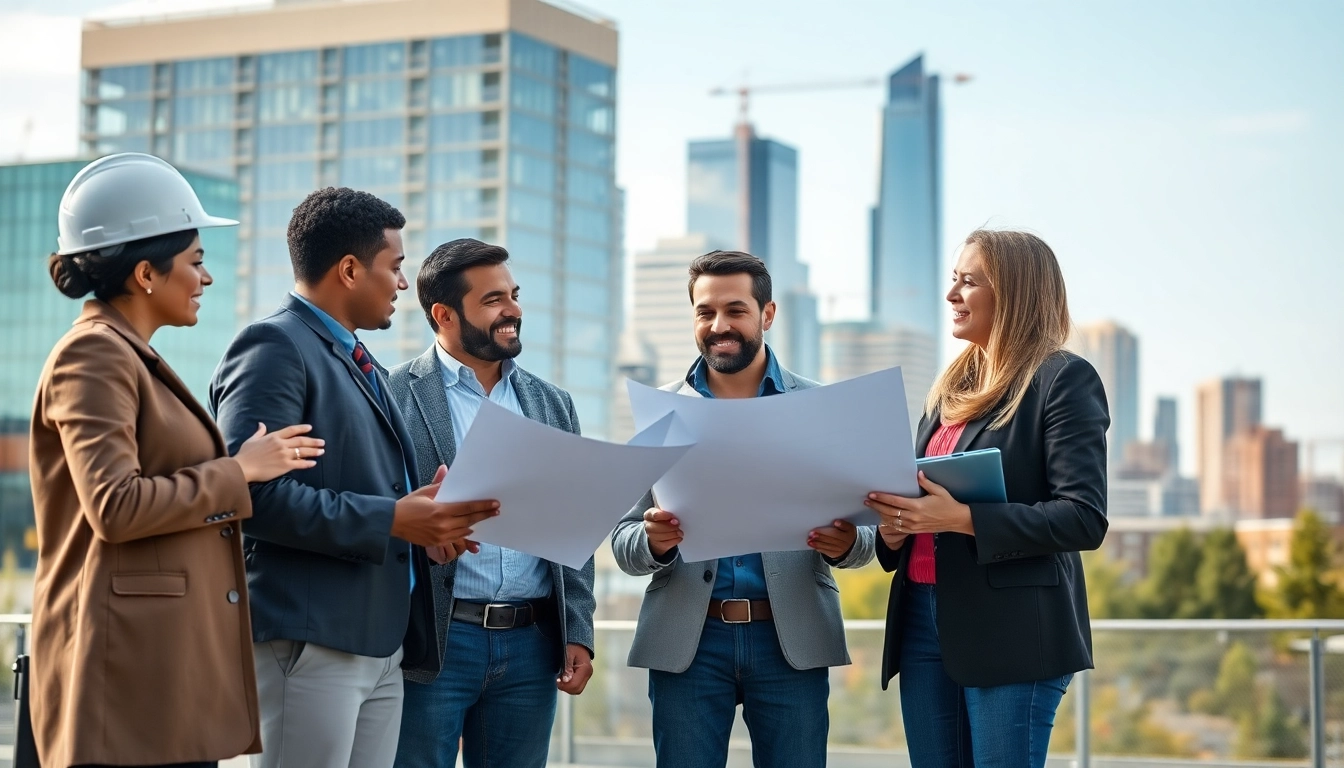 Advocates promoting construction advocacy in Colorado as they discuss urban planning strategies.