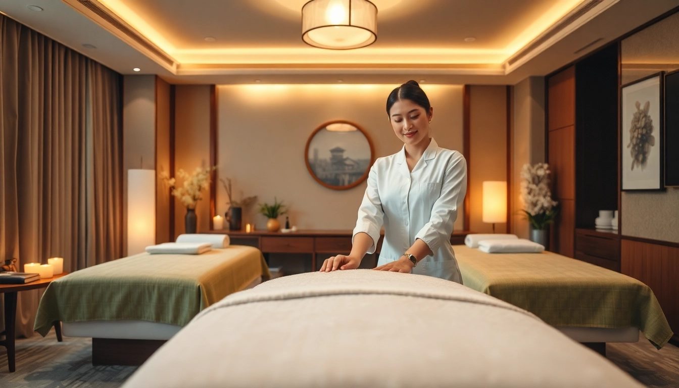 전문 마사지 치료 세션을 위해 준비된 한적한 호텔 객실을 선보이는 수원 출장마사지 서비스.
