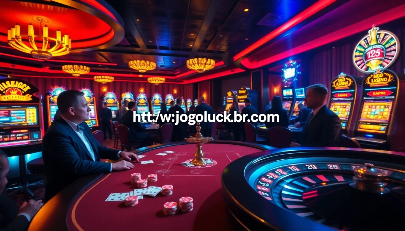 Experience the thrill of high-stakes gaming at https://jogoluck.br.com/ with professional poker and vibrant slot machines.