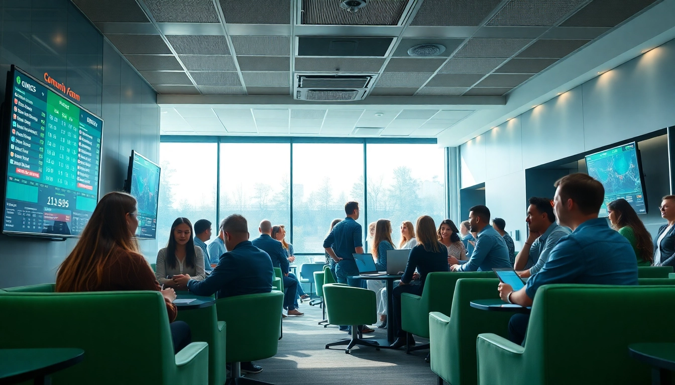 Sureman community hub showcasing vibrant sports betting and friendly assistance